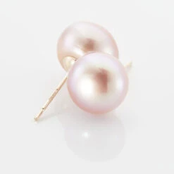 Boucles D'oreilles Puces Ursulina Or Jaune Perle De Culture 6 Boucles D'oreilles Puces Ursulina Or Jaune Perle De Culture -Bijouterie Pas Chère B3OFJUS016 view2