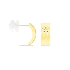 Créoles Michaelina Or Jaune -Bijouterie Pas Chère B3OFJW003D view2