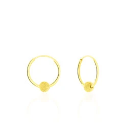 Créoles Ariel Or Jaune