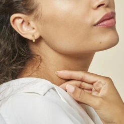 Boucles D'oreilles Pendantes Anne-maudae Pendantes Coeurs Or Jaune -Bijouterie Pas Chère B3OFJW00BX model0