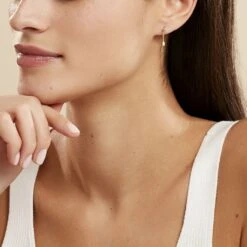 Boucles D'oreilles Pendantes Alphonsine Etoile Or Jaune -Bijouterie Pas Chère B3OFJW00BZ model0