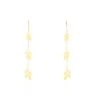 Boucles D'oreilles Pendantes Edinna Or Jaune