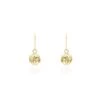 Boucles D'oreilles Pendantes Fidelia Boules Or Jaune
