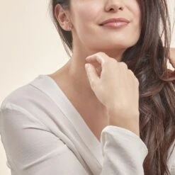 Boucles D'oreilles Puces Sevde Or Jaune Oxyde De Zirconium -Bijouterie Pas Chère B3OFJZW298 model0