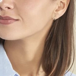 Boucles D'oreilles Pendantes Anne-maudae Pendantes Coeurs Or Jaune -Bijouterie Pas Chère B3OFJZW584 model0