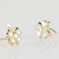 Boucles D'oreilles Or Jaune Verdiane Oxydes -Bijouterie Pas Chère B3OFJZW911 view2