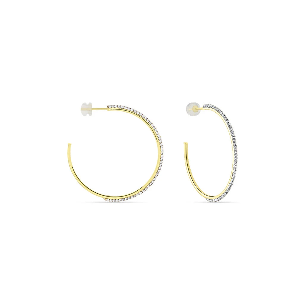 Créoles Tyhana Or Jaune Oxyde 2 Créoles Tyhana Or Jaune Oxyde – Image 2