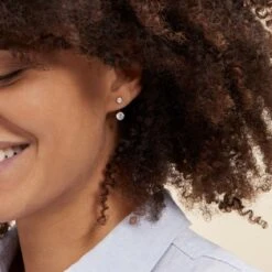 Bijoux D'oreilles Or Jaune Nerius Oxyde -Bijouterie Pas Chère B3OFJZW949 model0