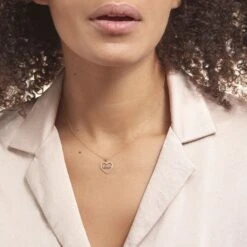 Pendentif Or Jaune Ramouna Oxyde De Zirconium -Bijouterie Pas Chère B3PFJZW241 model1