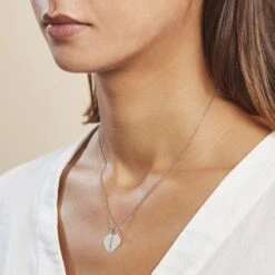 Pendentif Eudocie Or Blanc 8 Pendentif Eudocie Or Blanc -Bijouterie Pas Chère B3PMBW0018 model0