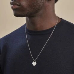 Pendentif Eudocie Or Blanc 9 Pendentif Eudocie Or Blanc -Bijouterie Pas Chère B3PMBW0018 model1