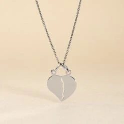 Pendentif Eudocie Or Blanc 7 Pendentif Eudocie Or Blanc -Bijouterie Pas Chère B3PMBW0018 view2