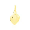 Pendentif Eudocie Coeur Lisse Or Jaune