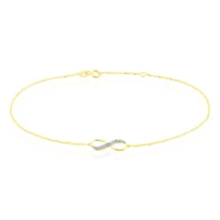 Chaîne De Cheville Esparcette Or Jaune