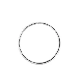 Alliance Caroline Sablee Demi Jonc Classique Or Blanc -Bijouterie Pas Chère B7AFBW0403 view2