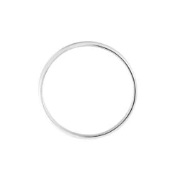 Alliance Mercure Brossee Ruban Plat Or Blanc -Bijouterie Pas Chère B7AMBW0635 view2