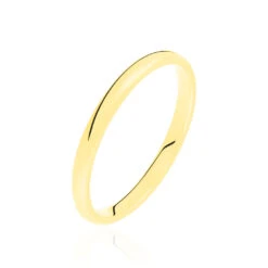 Alliance Sonia Demi Jonc Confort Or Jaune