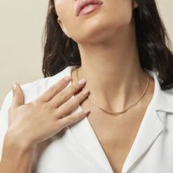 Collier Or Jaune Jany -Bijouterie Pas Chère B7CFJW00ND model0