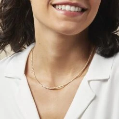 Collier Or Jaune Jany -Bijouterie Pas Chère B7CFJW00ND model1