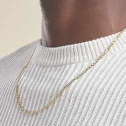 Collier Or Jaune Cameo -Bijouterie Pas Chère B7CHJW0017 model1