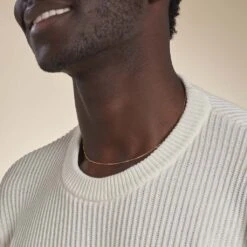 Chaîne Ixia Maille Gourmette Diamantee Or Jaune -Bijouterie Pas Chère B7CMJW0418 model2