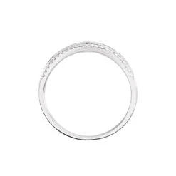 Bague Constance Or Blanc Diamant -Bijouterie Pas Chère B7DFBDW1B6 view2