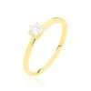 Bague Solitaire Seynabou Or Jaune Diamant