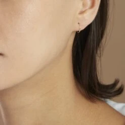 Créoles Muses Or Jaune -Bijouterie Pas Chère B7OFJW00QP model1