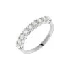Demi Alliance Eloise Platine Blanc Diamant