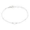 Bracelet Argent Blanc Augustine