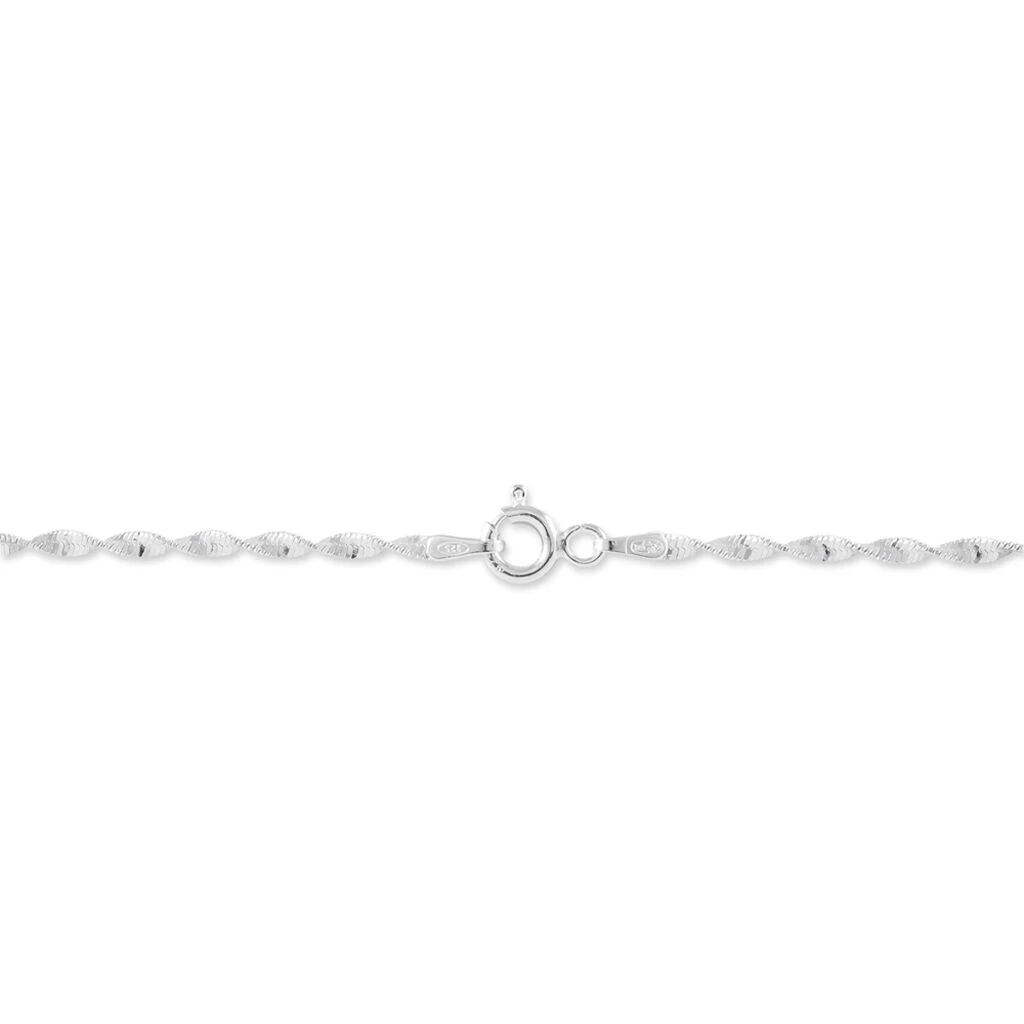 Bracelet Ciana Torsade Diamante Argent Blanc 3 Bracelet Ciana Torsade Diamante Argent Blanc – Image 3