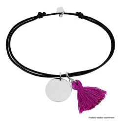 Bracelet Paula Argent Blanc 7 Bracelet Paula Argent Blanc -Bijouterie Pas Chère FABFBW00Q0 view2