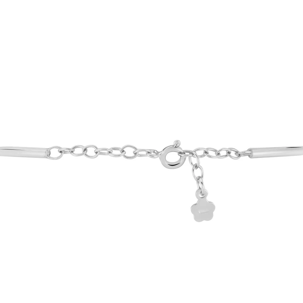 Bracelet Jonc Lael Argent Blanc 2 Bracelet Jonc Lael Argent Blanc – Image 2