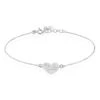 Bracelet Florine Argent Blanc