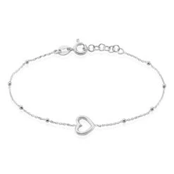 Bracelet Argent Blanc Gyoso