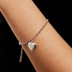 Bracelet Argent Blanc Ventur 7 Bracelet Argent Blanc Ventur -Bijouterie Pas Chère FABFBW019M model1