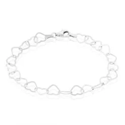 Bracelet Nateba Argent Blanc