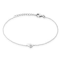 Bracelet Argent Dounyo Oxydes De Zirconium