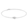 Bracelet Argent Duredle Oxydes De Zirconium
