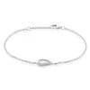 Bracelet Argent Blanc Ealasaid Oxydes De Zirconium