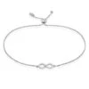 Bracelet Argent Blanc Anona Oxydes De Zirconium