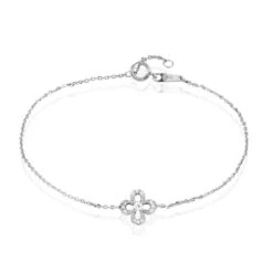 Bracelet Sophia Argent Blanc Oxyde De Zirconium