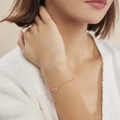 Bracelet Sacha Argent Rose -Bijouterie Pas Chère FABFRW0071 model0