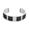 Bracelet Jonc Milo Argent Blanc