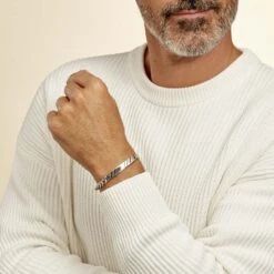 Bracelet Identite Argent Giani -Bijouterie Pas Chère FABHBWN002 model0