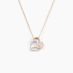 Collier Argent Bicolore Serapis Oxydes De Zirconium