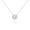 Collier Almira Argent Blanc