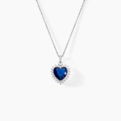 Collier Argent Sphinx Pierre