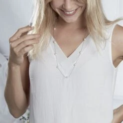 Collier Sautoir Argent Gaspar Perles De Culture 7-8mm 73cm -Bijouterie Pas Chère FACFBUW141 model0