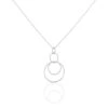 Collier Flaura Argent Blanc